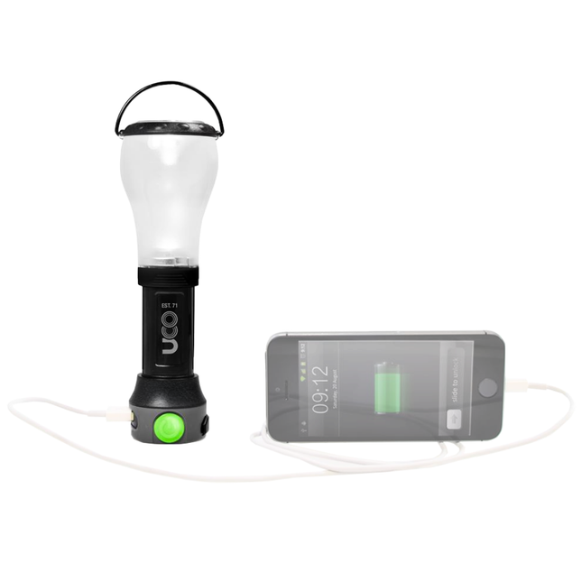 UCO Gear Pika 3-In-1 Re-Chargeable Lantern