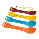 UCO Gear Utility Spork with Tether - Pack of 4