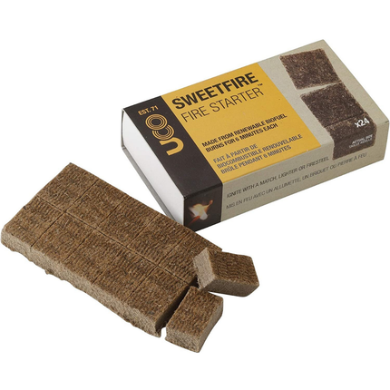 UCO Gear Sweetfire Firestarter Bio-Fuel Tabs - Pack of 24