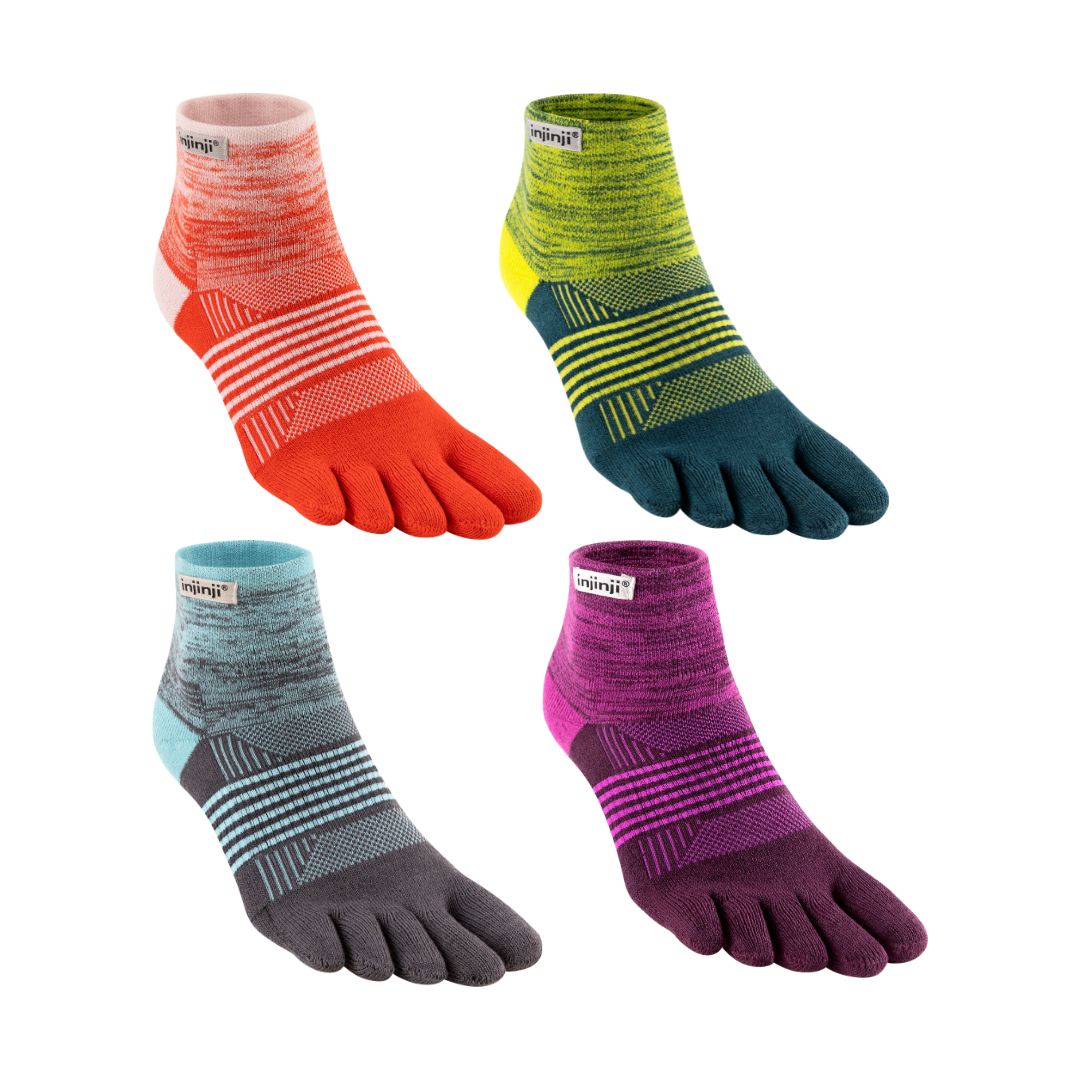 Injinji Womens Trail Mid-Weight Mini Crew