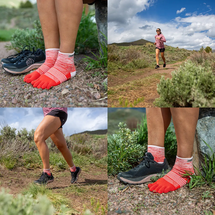 Injinji Womens Trail Mid-Weight Mini Crew