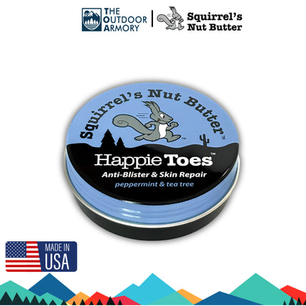 Squirrel’s Nut Butter Happie Toes Anti-Blister & Skin Repair Foot Salve - 60ml Tin