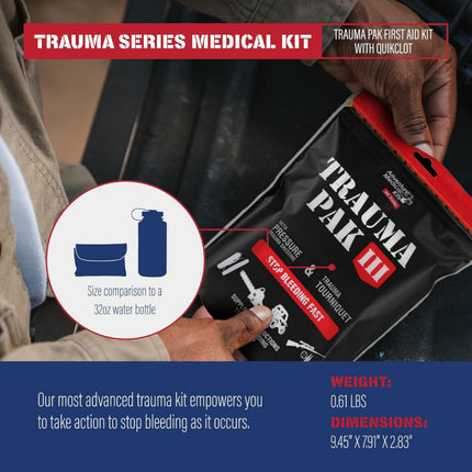 Adventure Medical Kits Trauma Pak III Comprehensive Wound Dressing Kit