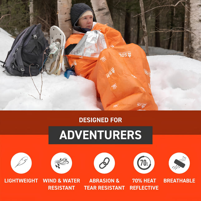 Survive Outdoors Longer SOL Escape Lite Hood-less Bivvy