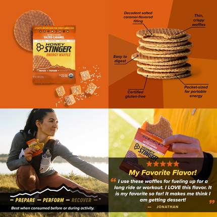 Honey Stinger Organic Energy Waffle - Box of 12