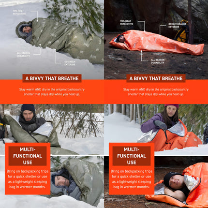 Survive Outdoors Longer SOL Escape Bivvy w/ Hood