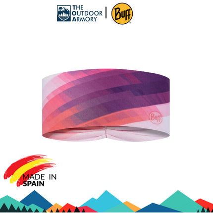 The Original BUFF® CoolNet UV® Ellipse Headband - Wae Purple