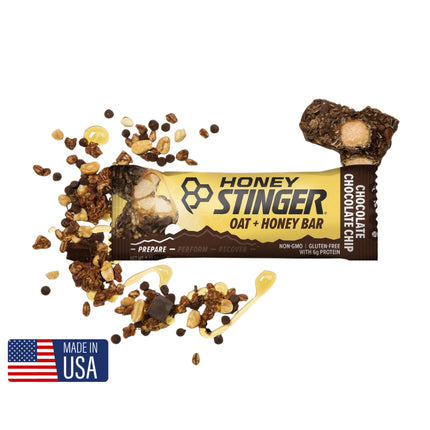 Honey Stinger Energy Bar - Choco Chip Oat and Honey