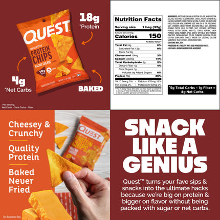 Quest Nutrition Protein Chips - Box of 8