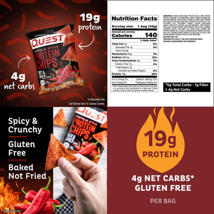 Quest Nutrition Protein Chips - Box of 8