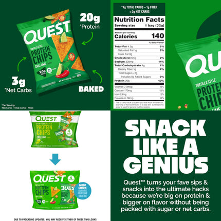 Quest Nutrition Protein Chips - Box of 8