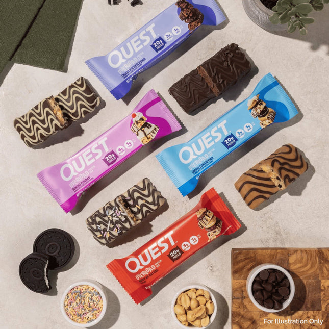 Quest Nutrition Overload Protein Bar - Box of 12