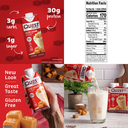 Quest Nutrition Protein Shake - Pack of 4