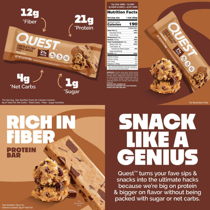 Quest Nutrition Protein Bar - Box of 12