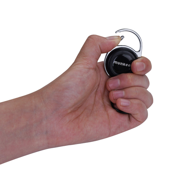 Munkees Retractable Carabiner Reel w/ Clip