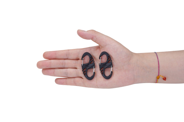 Munkees POM Plastic Carabiner Mini 5cm - Pack of 2