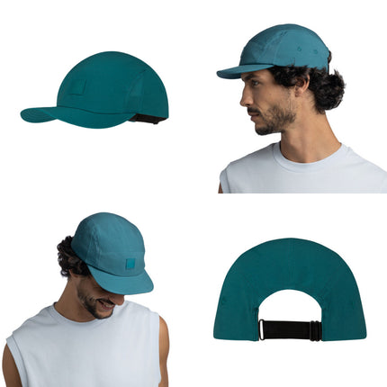The Original BUFF® 5-Panel Go Cap - Solid Teal