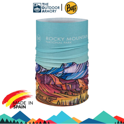 The Original BUFF® CoolNet UV® Neckwear - National Parks Limited Edition - Rocky Mountain