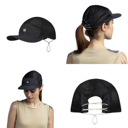 The Original BUFF® 5-Panel Air Cap - Saret Black