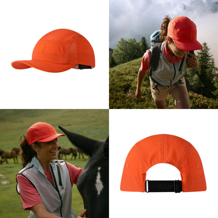 The Original BUFF® 5-Panel Go Cap - Solid Poppy