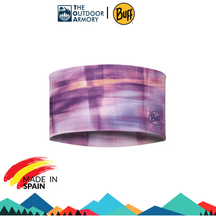 The Original BUFF® CoolNet UV® Wide Headband - Seary Purple