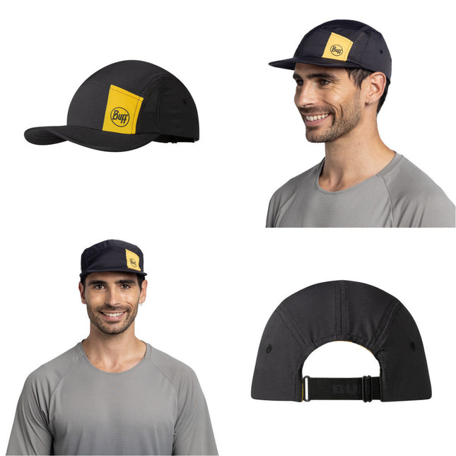 The Original BUFF® 5-Panel Go Cap - Logo Black