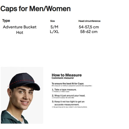 The Original BUFF® Adventure Bucket Hat - Stone Blue