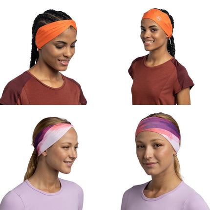 The Original BUFF® CoolNet UV® Ellipse Headband - Aces Arid