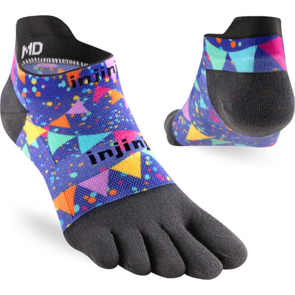 Injinji Unisex Spectrum Run Light-Weight No Show
