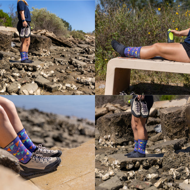 Injinji Womens Spectrum Trail Mid-Weight Crew