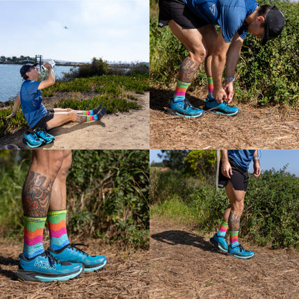 Injinji Unisex Spectrum Trail Mid-Weight Crew