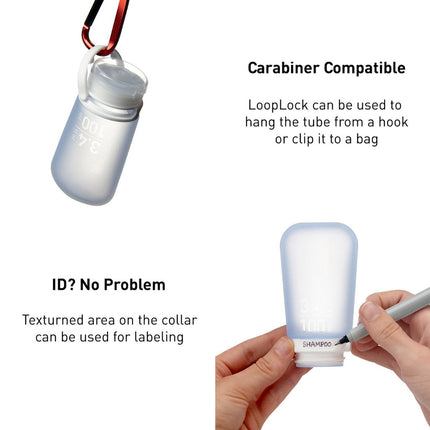 Humangear GoToob+ Premium Refillable Travel Tube 74ml - Medium