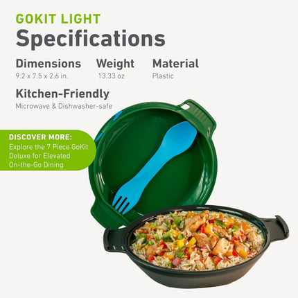 Humangear GoKit+ Deluxe 8-tool Premium Mess Kit
