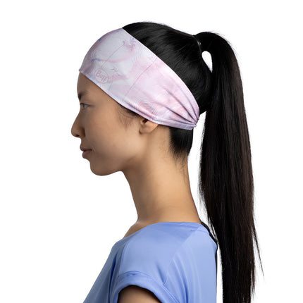 The Original BUFF® CoolNet UV® Ellipse Headband - Orisa Pink Azalea