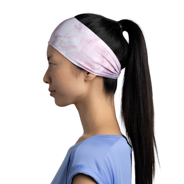 The Original BUFF® CoolNet UV® Ellipse Headband - Orisa Pink Azalea