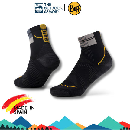 The Original BUFF® CoolNet™ Quarter Socks - Graphite
