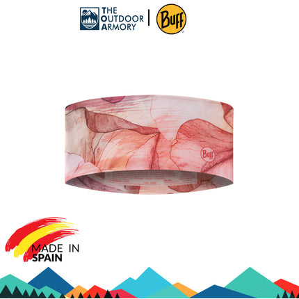 The Original BUFF® CoolNet UV® Wide Headband - Senia Azalea