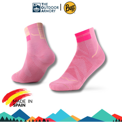 The Original BUFF® CoolNet™ Quarter Socks - Pink