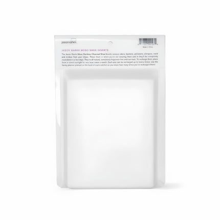 Jason Markk Moso Charcoal Freshener Shoe Inserts - Pack of 2