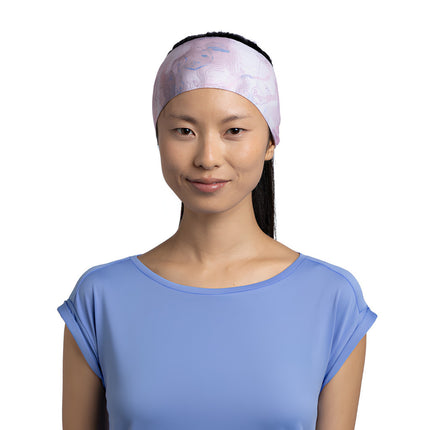 The Original BUFF® CoolNet UV® Ellipse Headband - Orisa Pink Azalea