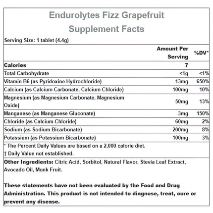 Hammer Endurolytes Fizz Electrolyte Drink Tablets