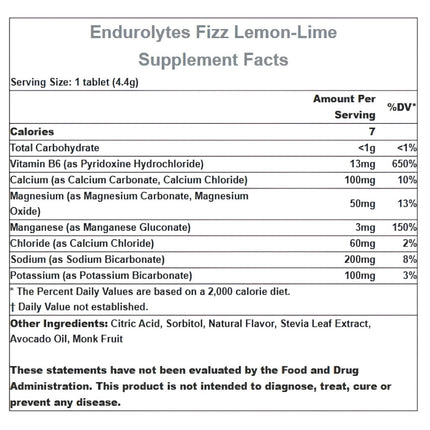 Hammer Endurolytes Fizz Electrolyte Drink Tablets