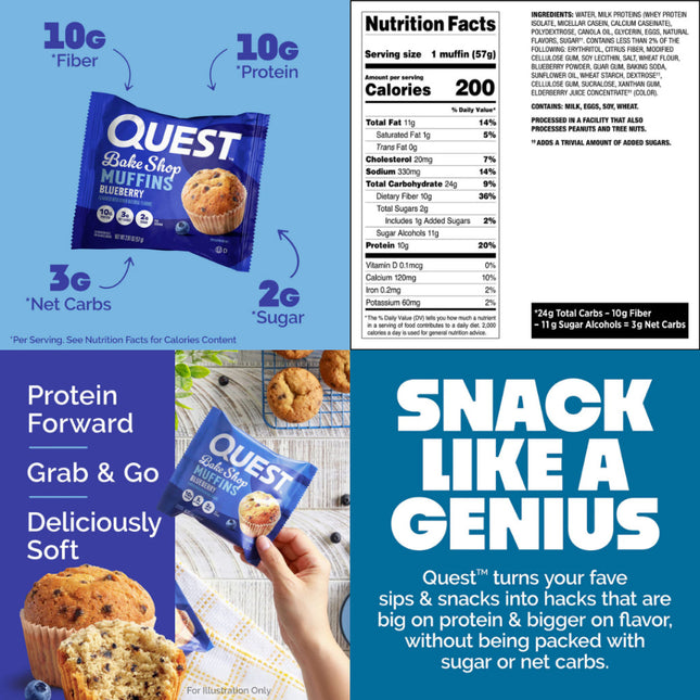 Quest Nutrition Bake Shop Muffin