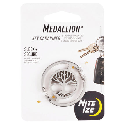 Nite Ize Medallion™ Tree of Life Key Carabiner