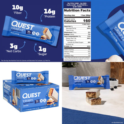 Quest Nutrition Hero Crispy Protein Bar