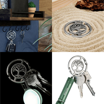 Nite Ize Medallion™ Tree of Life Key Carabiner