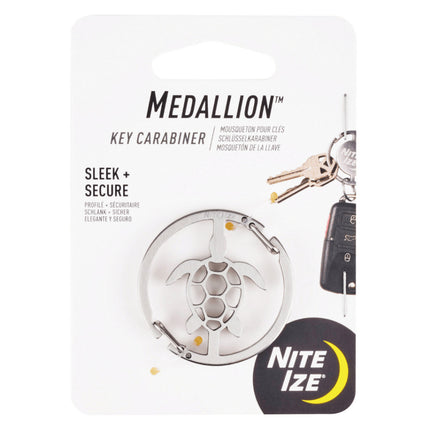 NIte Ize Medallion™ Turtle Key Carabiner